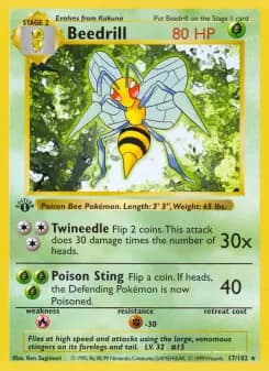 Beedrill (BASE1 #17)