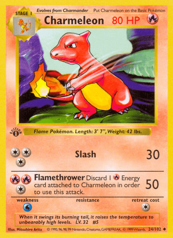 Charmeleon (Base Set #24)