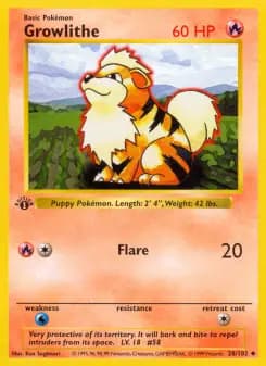 Growlithe (BASE1 #28)