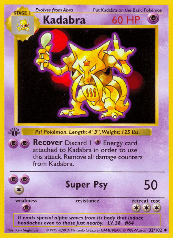 Kadabra (Base Set #32)