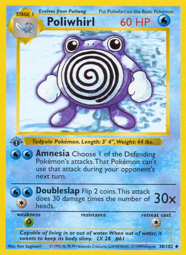 Poliwhirl (Base Set #38)