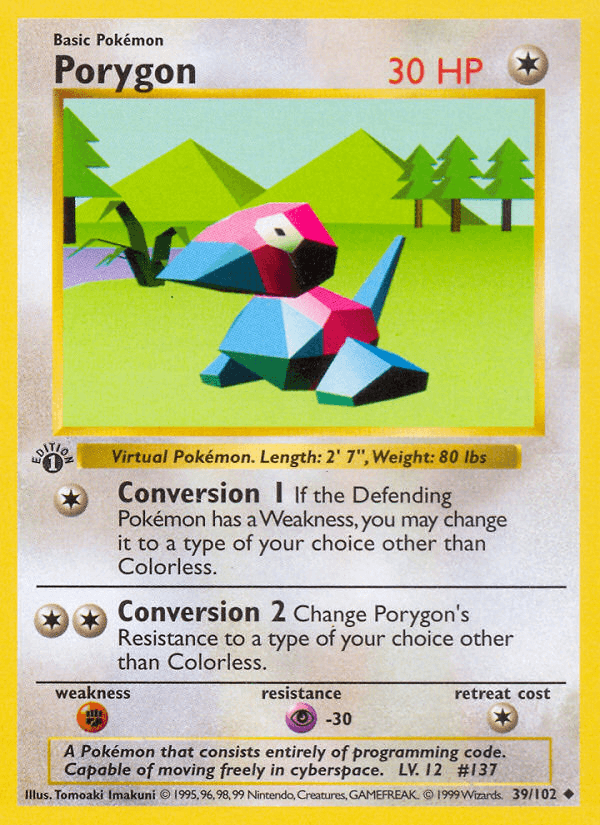 Porygon (Base Set #39)