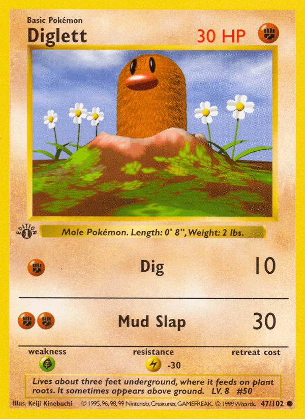 Diglett (Base Set #47)