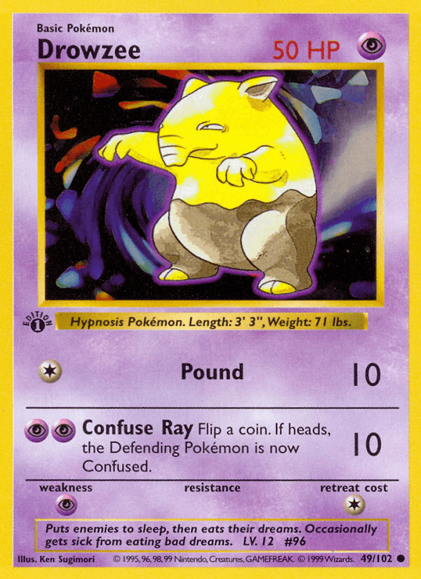 Drowzee (Base Set #49)