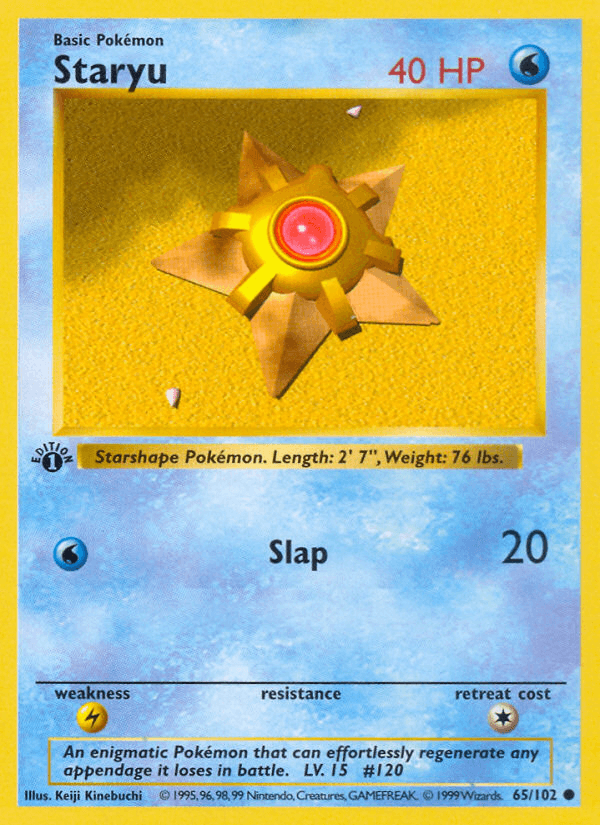 Staryu (Base Set #65)