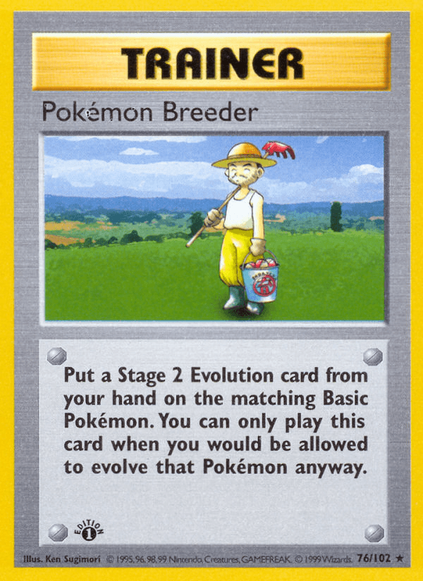 Pokémon Breeder (Base Set #76)