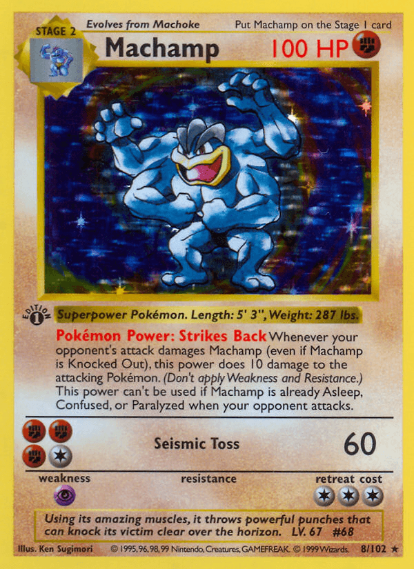 Machamp (Base Set #8)