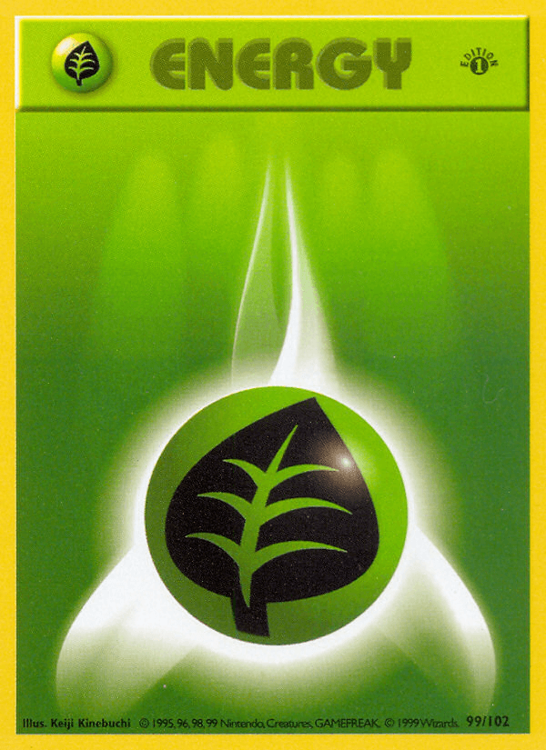 Grass Energy (Base Set #99)