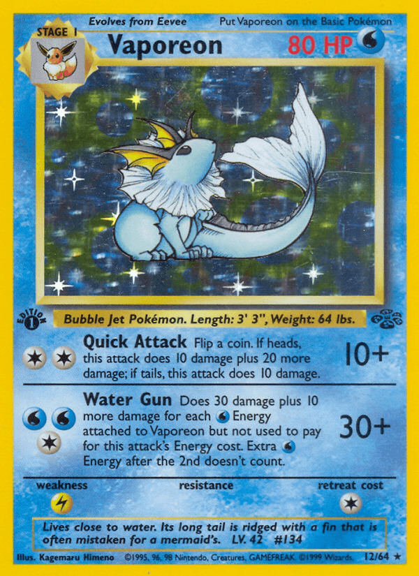Vaporeon (Jungle #12)