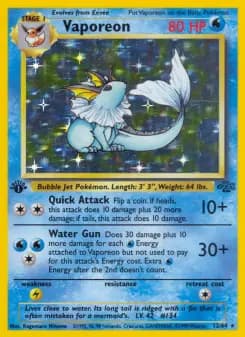 Vaporeon (BASE2 #12)