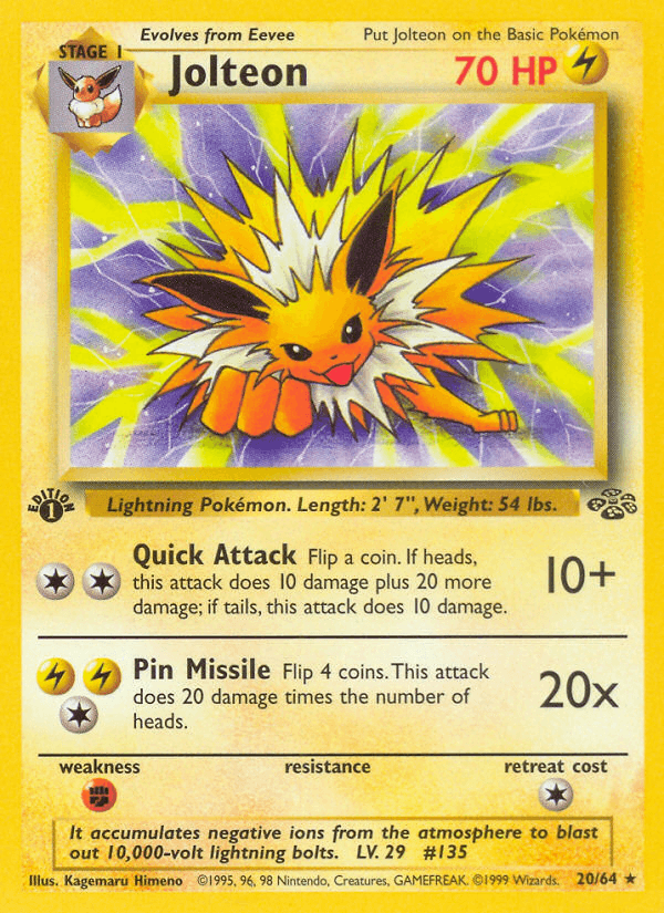 Jolteon (Jungle #20)