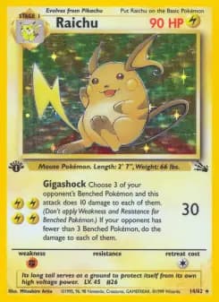 Raichu (BASE3 #14)