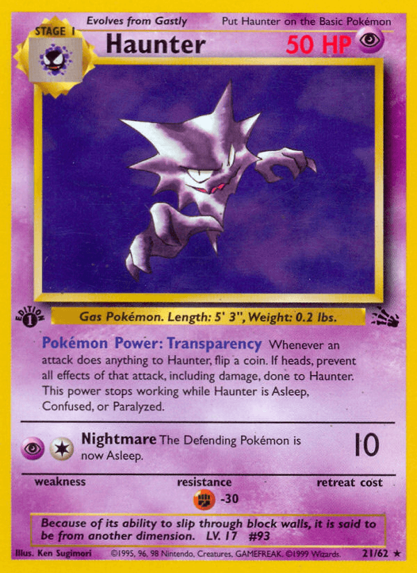 Haunter (Fossil #21)