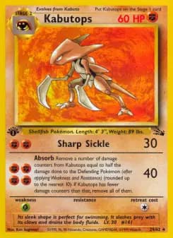 Kabutops (BASE3 #24)