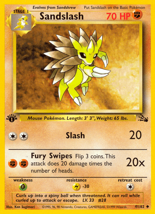 Sandslash (Fossil #41)