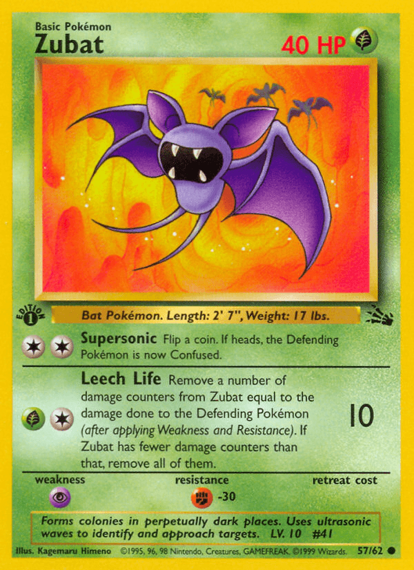 Zubat (Fossil #57)